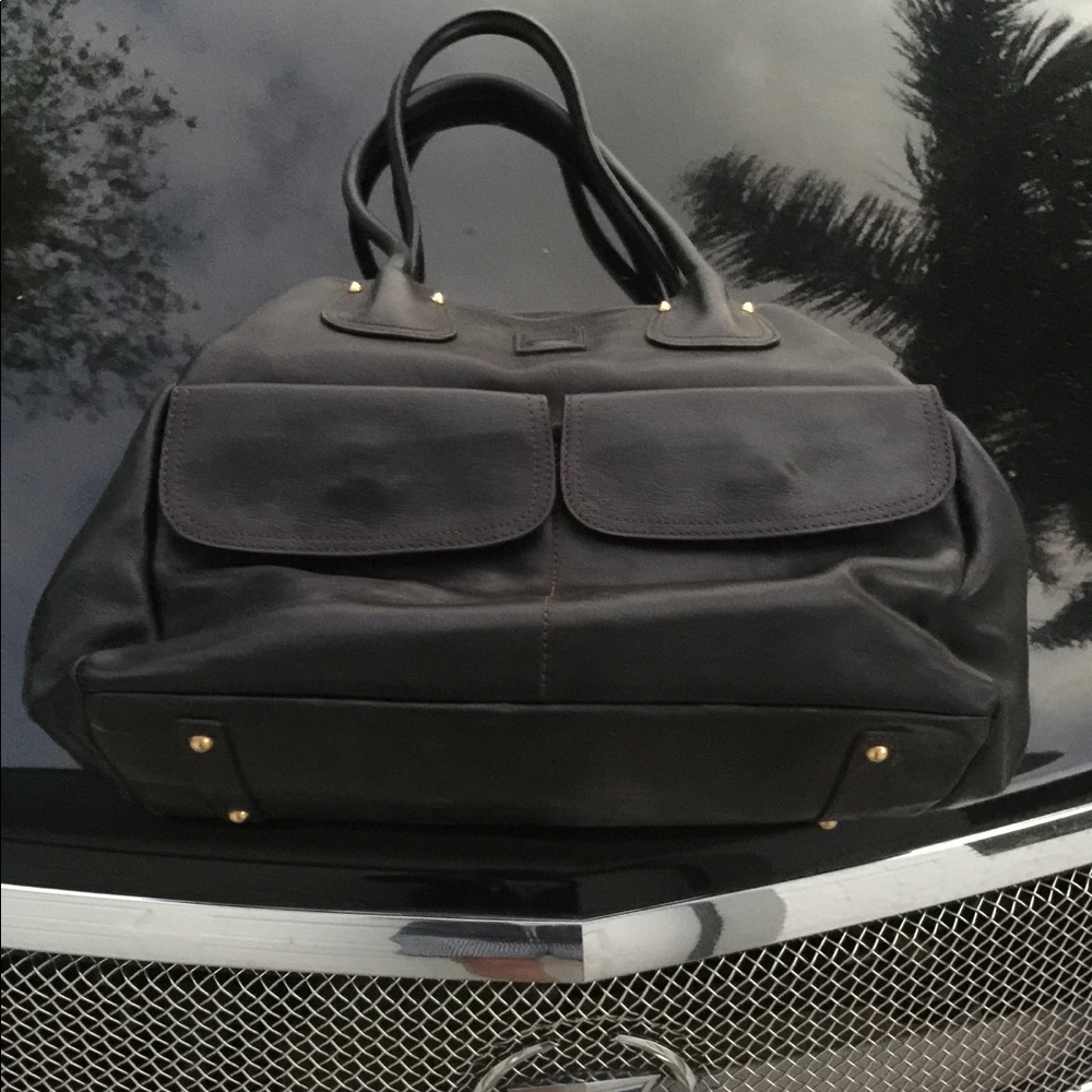 Now 20% OFF BIG BLACK Leather DOONEY w/POCKETS Galore! HP-Thanks 4 Likes.4July23